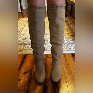 Vince Camuto knee high suede boots